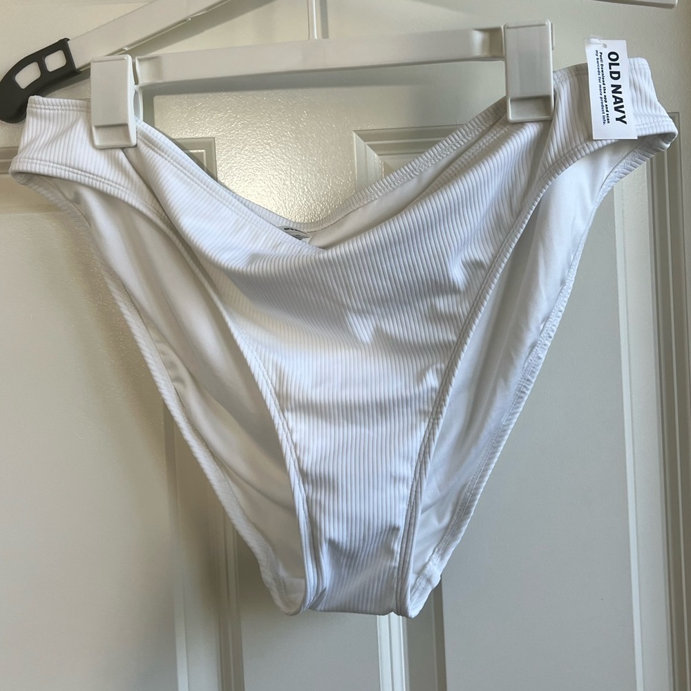 Old Navy White Bikini Bottom